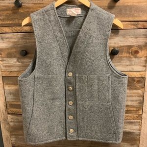 ONE OF A KIND!!! FILSON MACKINAW WOOL VEST